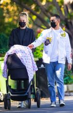 SOPHIE TURNER and Joe Jonas Out and About in Los Angeles 11/13/2020