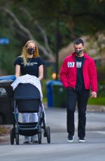SOPHIE TURNER and Joe Jonas Out in Los Angeles 11/18/2020