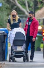 SOPHIE TURNER and Joe Jonas Out in Los Angeles 11/18/2020
