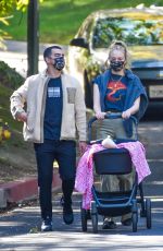 SOPHIE TURNER and Joe Jonas Out in Los Angeles 11/21/2020