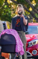 SOPHIE TURNER and Joe Jonas Out in Los Angeles 11/21/2020