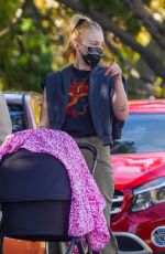 SOPHIE TURNER and Joe Jonas Out in Los Angeles 11/21/2020