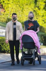 SOPHIE TURNER and Joe Jonas Out in Los Angeles 11/21/2020