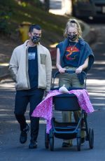 SOPHIE TURNER and Joe Jonas Out in Los Angeles 11/21/2020