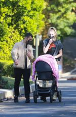 SOPHIE TURNER and Joe Jonas Out in Los Angeles 11/21/2020