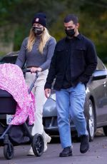 SOPHIE TURNER and Joe Jonas Out on Thanksgiving Day in Los Angeles 11/26/2020