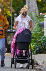 SOPHIE TURNER and Joe Jonas Out with Daughter Willa in Los Angeles 11/20/2020