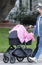 SOPHIE TURNER and Joe Jonas Out with Their Daughter Willa in Los Angeles 11/22/2020