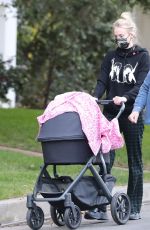 SOPHIE TURNER and Joe Jonas Out with Their Daughter Willa in Los Angeles 11/22/2020