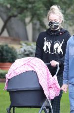 SOPHIE TURNER and Joe Jonas Out with Their Daughter Willa in Los Angeles 11/22/2020