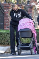 SOPHIE TURNER and Joe Jonas Out with Their Daughter Willa in Los Angeles 11/24/2020