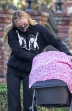 SOPHIE TURNER and Joe Jonas Out with Their Daughter Willa in Los Angeles 11/24/2020