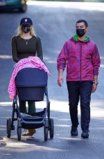 SOPHIE TURNER and Joe Jonas Out with Their Daughter Willa in Los Angeles 11/25/2020