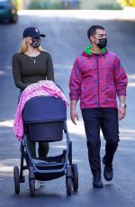 SOPHIE TURNER and Joe Jonas Out with Their Daughter Willa in Los Angeles 11/25/2020