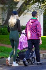 SOPHIE TURNER and Joe Jonas Out with Their Daughter Willa in Los Angeles 11/25/2020