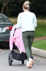 SOPHIE TURNER Out with Daughter Willa in Los Angeles 11/24/2020