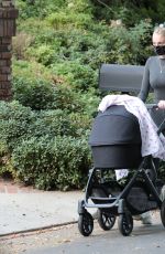 SOPHIE TURNER Out with Her Daughter in Los Angeles 11/16/2020