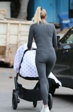 SOPHIE TURNER Out with Her Daughter in Los Angeles 11/16/2020