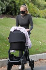 SOPHIE TURNER Out with Her Daughter in Los Angeles 11/16/2020