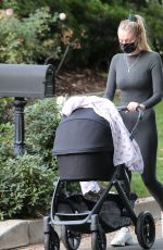 SOPHIE TURNER Out with Her Daughter in Los Angeles 11/16/2020