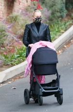 SOPHIE TURNER Out with Her Daughter in Los Angeles 11/23/2020