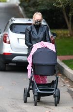 SOPHIE TURNER Out with Her Daughter in Los Angeles 11/23/2020