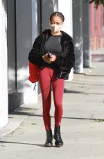 SKAI JACKSON Heading to DWTS Studio in Los Angeles 11/11/2020