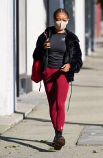 SKAI JACKSON Heading to DWTS Studio in Los Angeles 11/11/2020