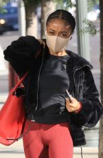 SKAI JACKSON Heading to DWTS Studio in Los Angeles 11/11/2020