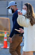 SUTTON FOSTER on the Set of Younger in Queens 11/10/2020