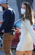 SUTTON FOSTER on the Set of Younger in Queens 11/10/2020