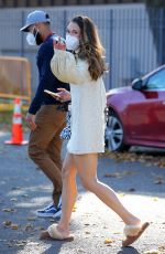 SUTTON FOSTER on the Set of Younger in Queens 11/10/2020