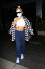 TANA MONGEAU Leaves Boa Steakhouse in Los Angeles 11/22/2020