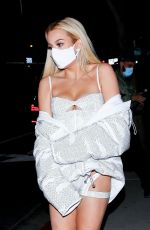 TANA MONGEAU Leaves Boa Steakhouse in West Hollywood 11/14/2020