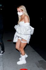 TANA MONGEAU Leaves Boa Steakhouse in West Hollywood 11/14/2020