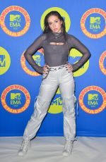TATE MCRAE at MTV European Music Awards 2020 in London 11/08/2020
