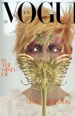 TILDA SWINTON in Vogue Magazine, Ukraine November 2020