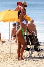 TINA KUNAKEY in Bkini at a Beach in Rio De Janeiro 11/24/2020