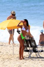 TINA KUNAKEY in Bkini at a Beach in Rio De Janeiro 11/24/2020