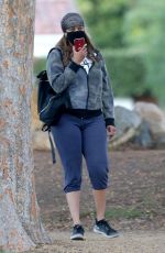 TYRA BANKS Out at a Park in Los Angeles 11/24/2020