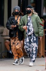 VANESSA HUDGENS and GG Magree on Citibikes Out in new York 11/15/2020