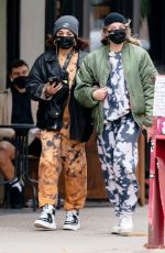 VANESSA HUDGENS and GG Magree on Citibikes Out in new York 11/15/2020