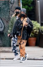 VANESSA HUDGENS and GG Magree on Citibikes Out in new York 11/15/2020