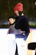 VANESSA HUDGENS and Cole Tucker Out for Dinner in Los Angeles 11/22/2020
