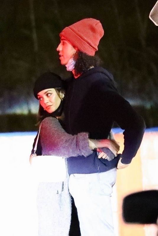 VANESSA HUDGENS and Cole Tucker Out for Dinner in Los Angeles 11/22/2020