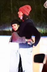VANESSA HUDGENS and Cole Tucker Out for Dinner in Los Angeles 11/22/2020