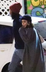 VANESSA HUDGENS and Cole Tucker Out for Dinner in Los Angeles 11/22/2020