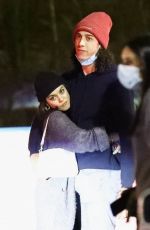 VANESSA HUDGENS and Cole Tucker Out for Dinner in Los Angeles 11/22/2020