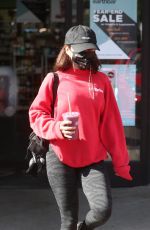 VANESSA HUDGENS and GG MAGREE at Earth Bar After a Workout in West Hollywood 11/18/2020