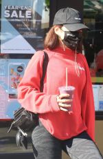 VANESSA HUDGENS and GG MAGREE at Earth Bar After a Workout in West Hollywood 11/18/2020
